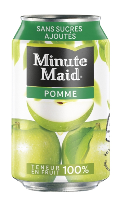 Catalogue Produits > Produits > Minute Maid Pomme 33cl